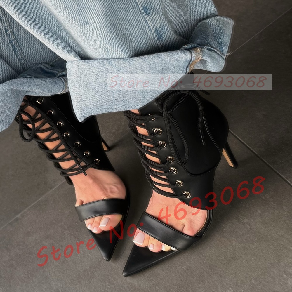 Crossfit Lady - Sandales à talons hauts sexy à