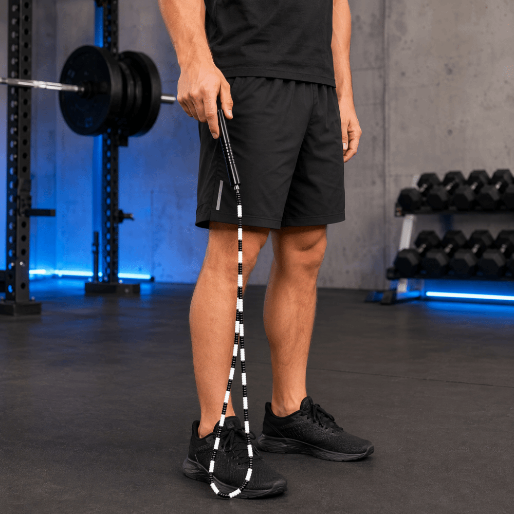 Skipping Rope Pvc - Corde à sauter durable, longueur réglable,