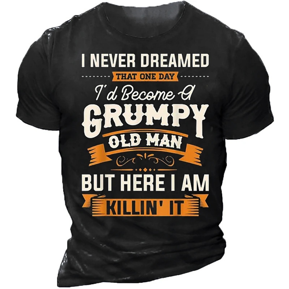 Crossfit Mayhem - T-Shirt homme mode lettre graphique T-Shirt