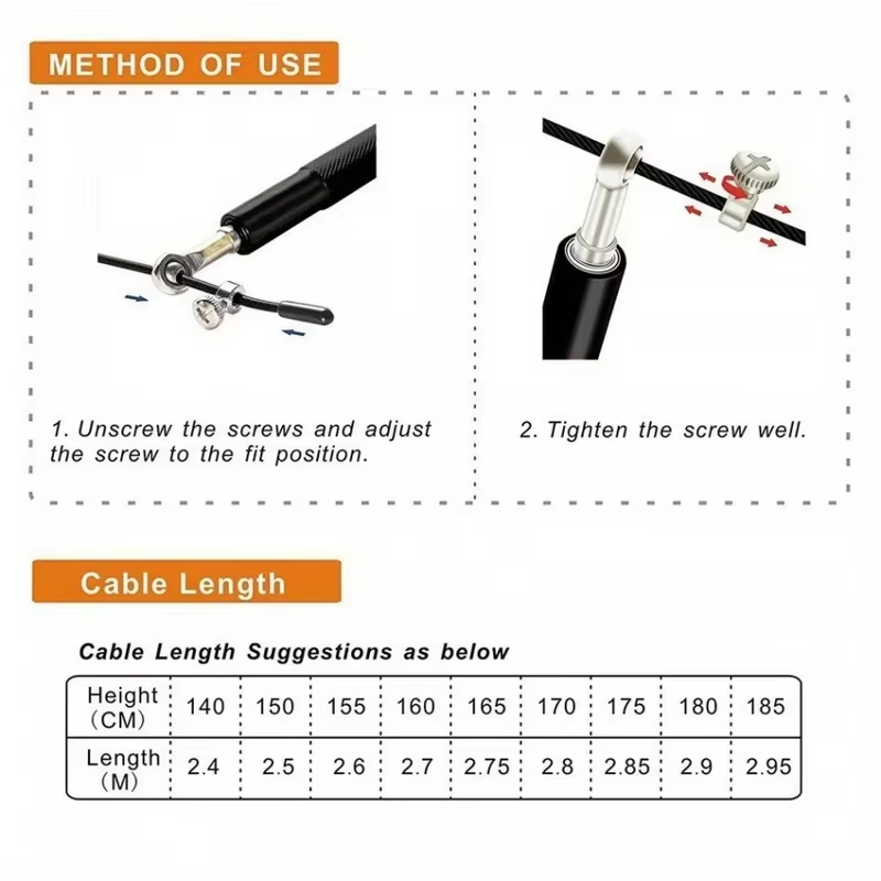 Fil d'acier corde à sauter Fit - Skipping Rope Pvc avis et prix