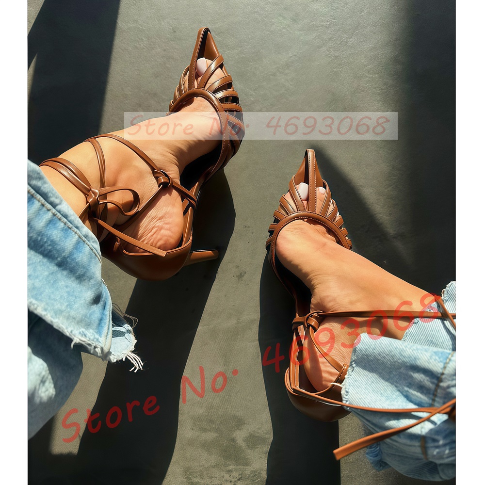 Nouvelles sandales marron à bo - Crossfit Lady avis et prix