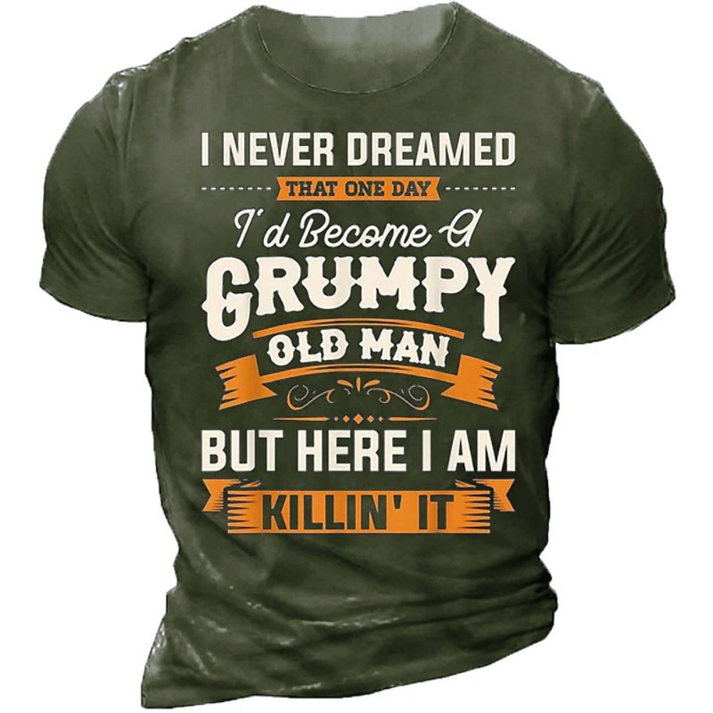 T-Shirt homme mode lettre grap - Crossfit Mayhem avis et prix