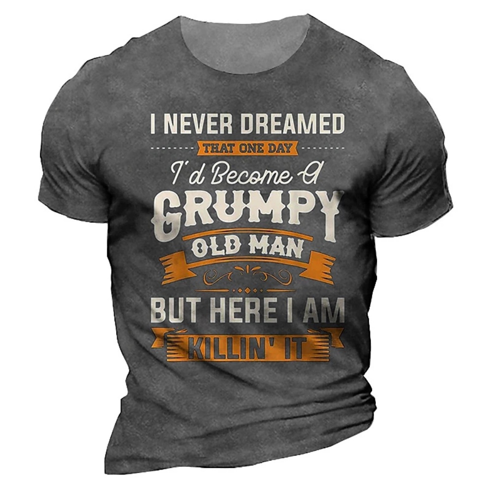 T-Shirt homme mode lettre grap - Crossfit Mayhem avis et prix